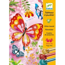 Glitter Art Boards Butterflies - Djeco